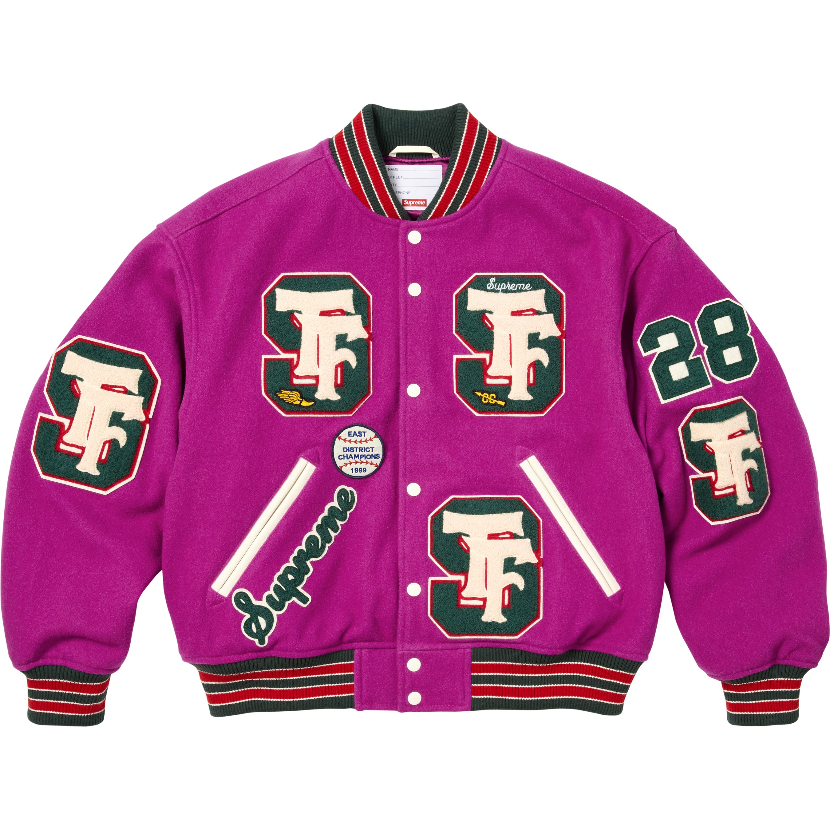 Drill Team Varsity Jacket - Shop - Supreme