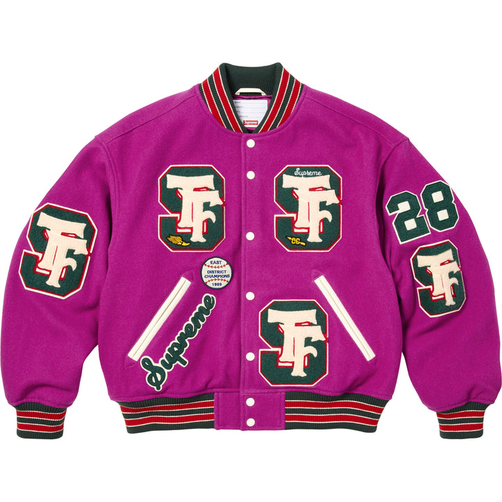 最終値下Supreme Team Varsity Jacket Mサイズ Buy Supreme Supreme Team Varsity Jacket Online at Groupie