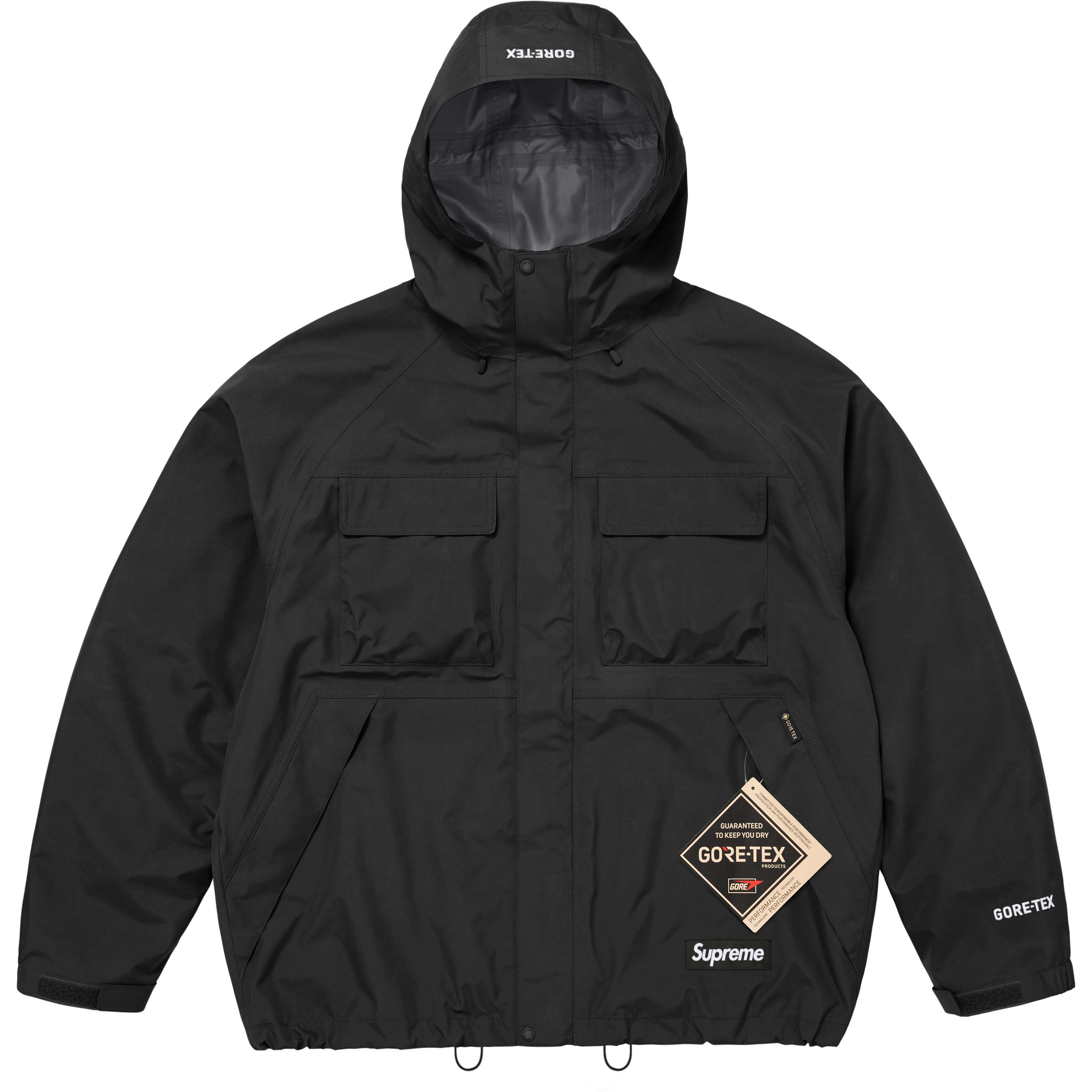 ジャケット・アウター Supreme Gonz GORE-TEX Shell Jacket Black Buy Supreme Gonz GORE-TEX Shell Jacket 'Black' - FW22J7