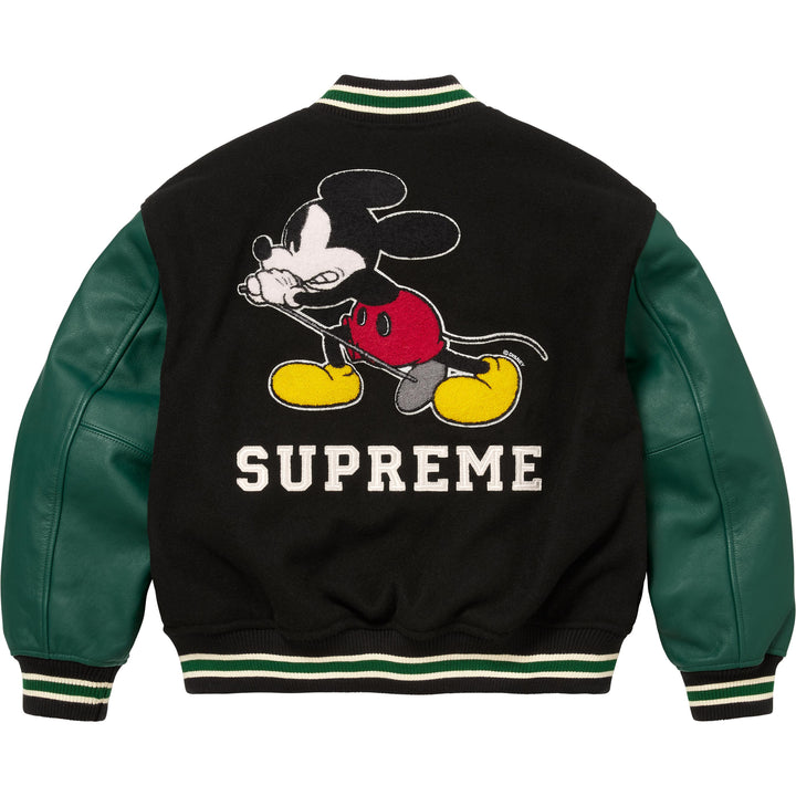 Supreme®/Number (N)ine®/Mickey Mouse Varsity Jacket-8