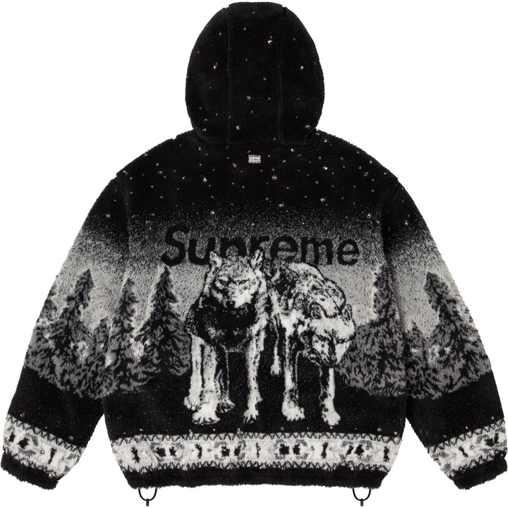 Supreme®/b.b. Simon Reversible Hooded Fleece Jacket - Shop - Supreme