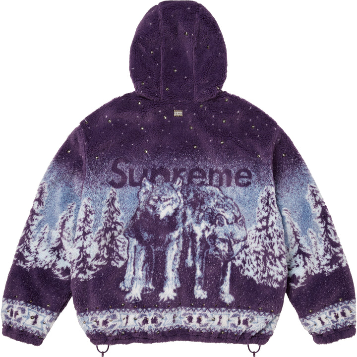 Supreme®/b.b. Simon Reversible Hooded Fleece Jacket - Shop - Supreme