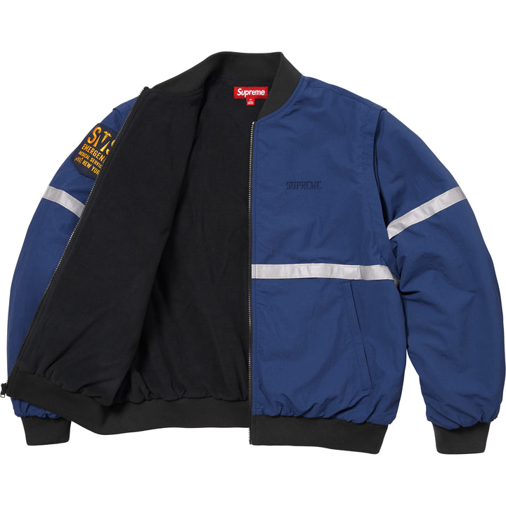 Zip-Off Sleeve Reflective Stripe Jacket - Shop - Supreme Zip-Off Sleeve Reflective Stripe Jacket - Shop - Supreme