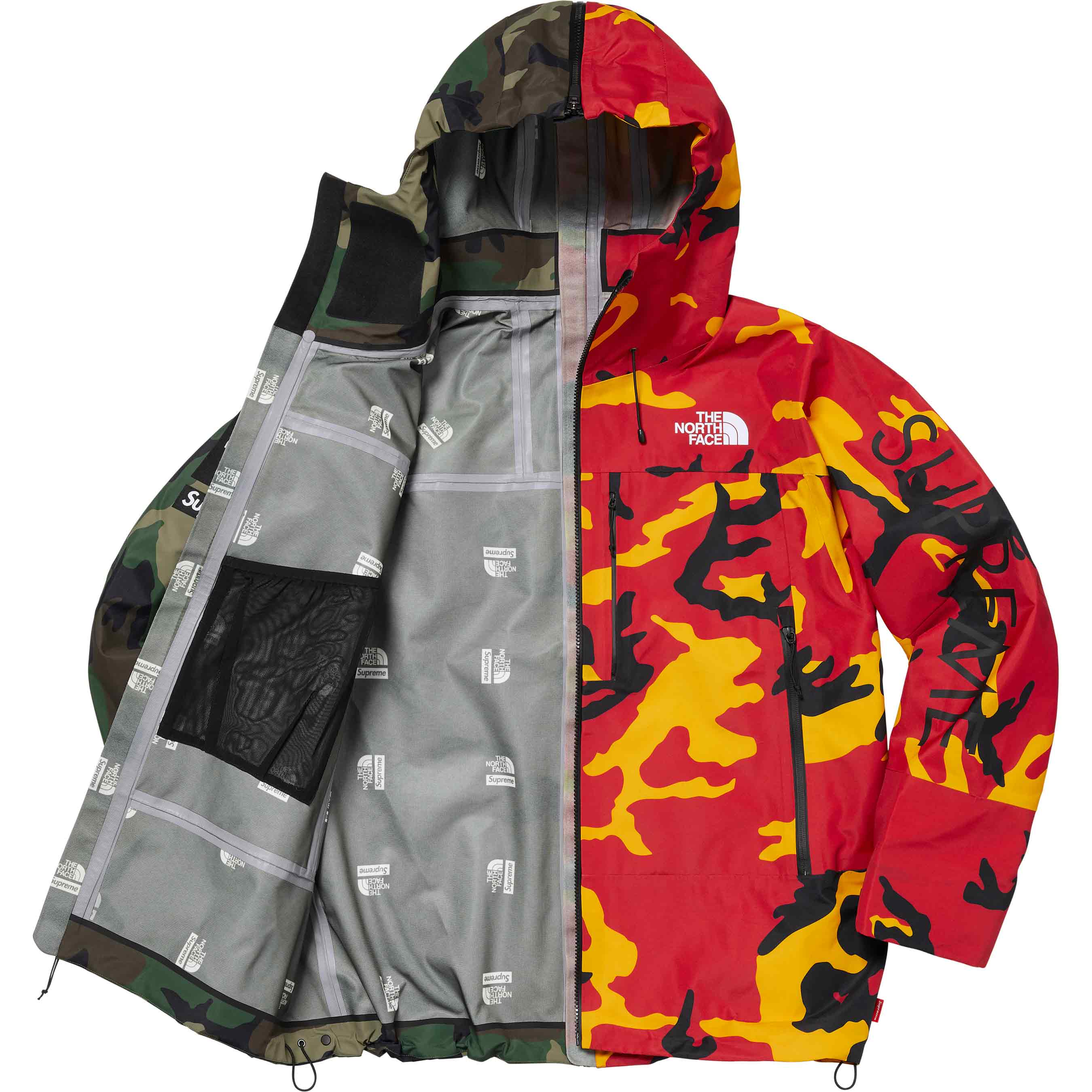 Supreme®/The North Face® Split Taped Seam Shell Jacket - Shop