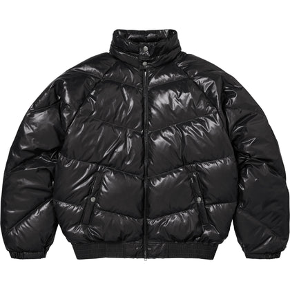 Supreme®/Schott® Glossy Lightweight Down Puffer Jacket