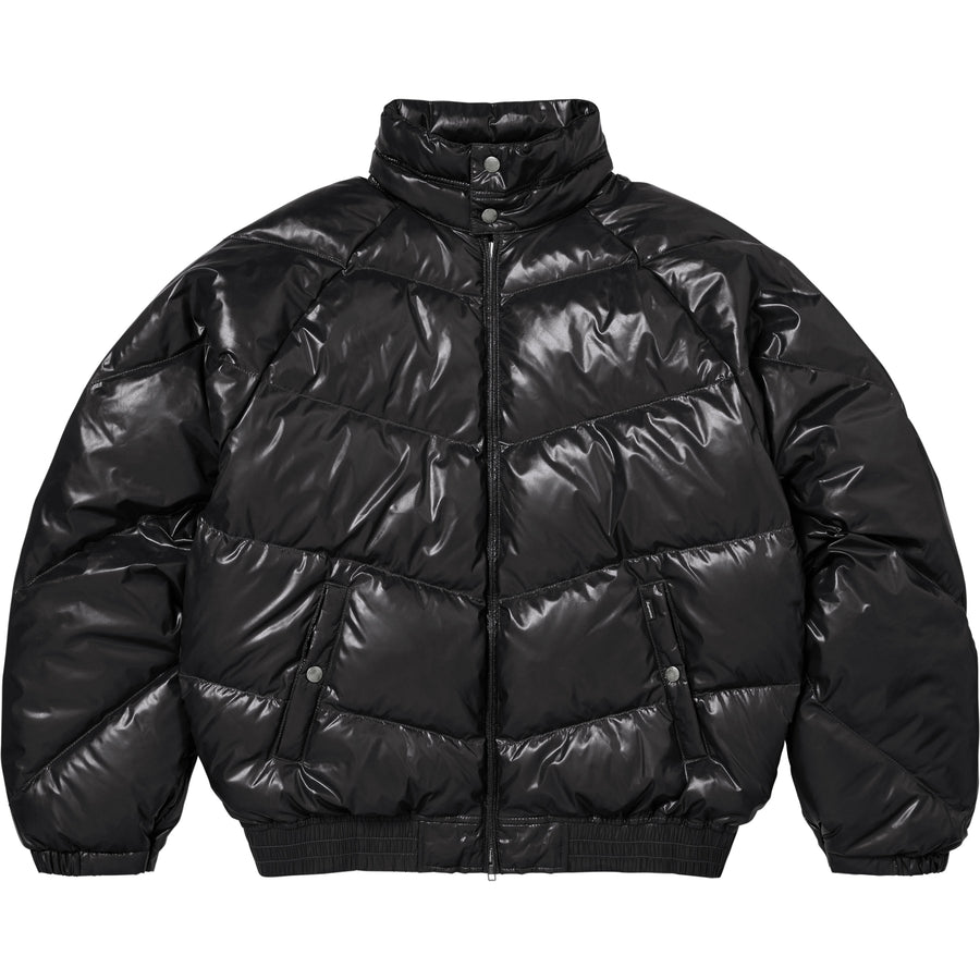 Supreme®/Schott® Glossy Lightweight Down Puffer Jacket - Image 1