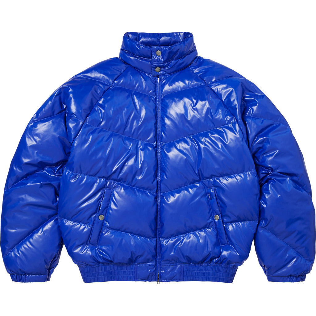 Supreme®/Schott® Glossy Lightweight Down Puffer Jacket
