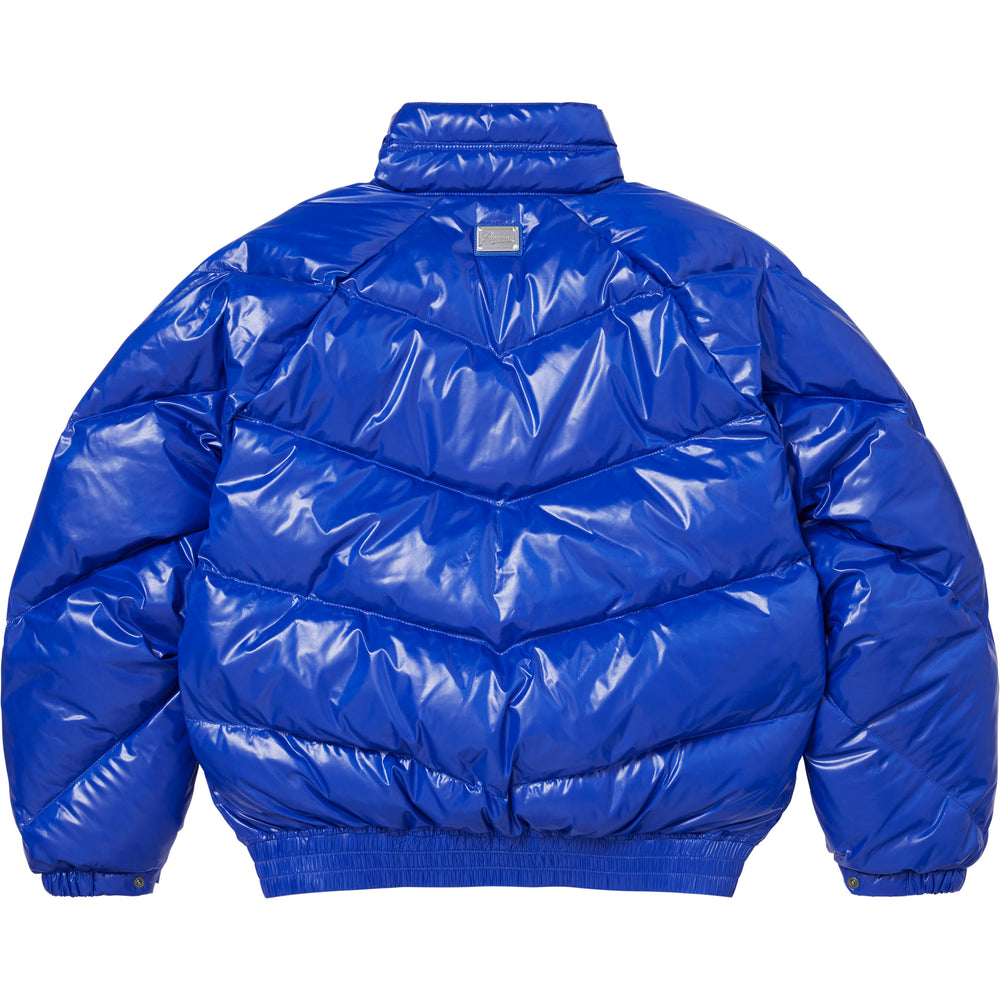 Supreme®/Schott® Glossy Lightweight Down Puffer Jacket - Image 3