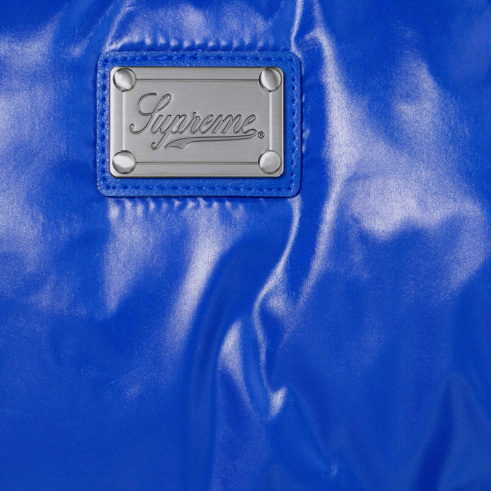 Supreme®/Schott® Glossy Lightweight Down Puffer Jacket - Image 4