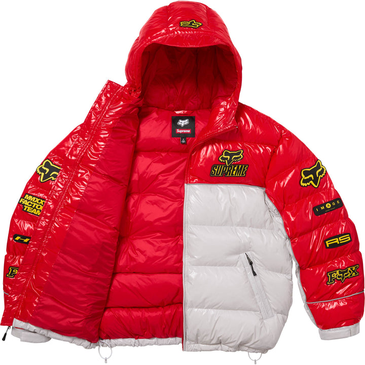 Supreme®/Fox Racing® Shiny Down Puffer Jacket - Shop