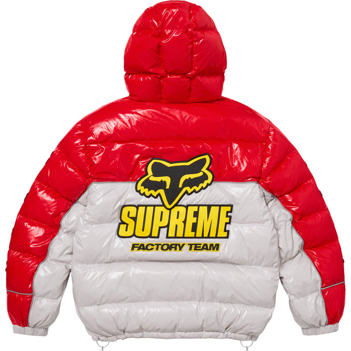 Supreme®/Fox Racing® Shiny Down Puffer Jacket - Shop