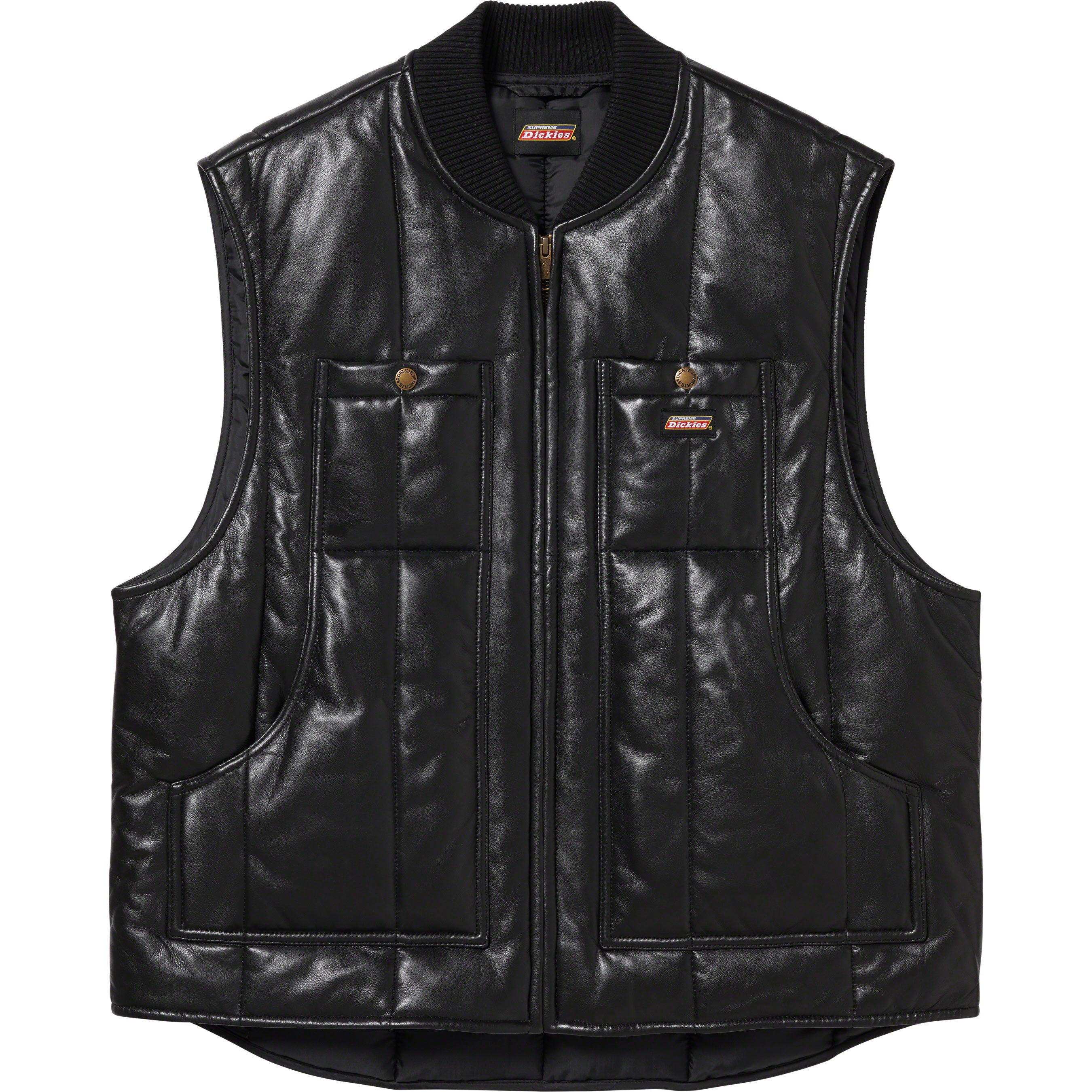 Supreme®/Dickies® Leather Work Vest