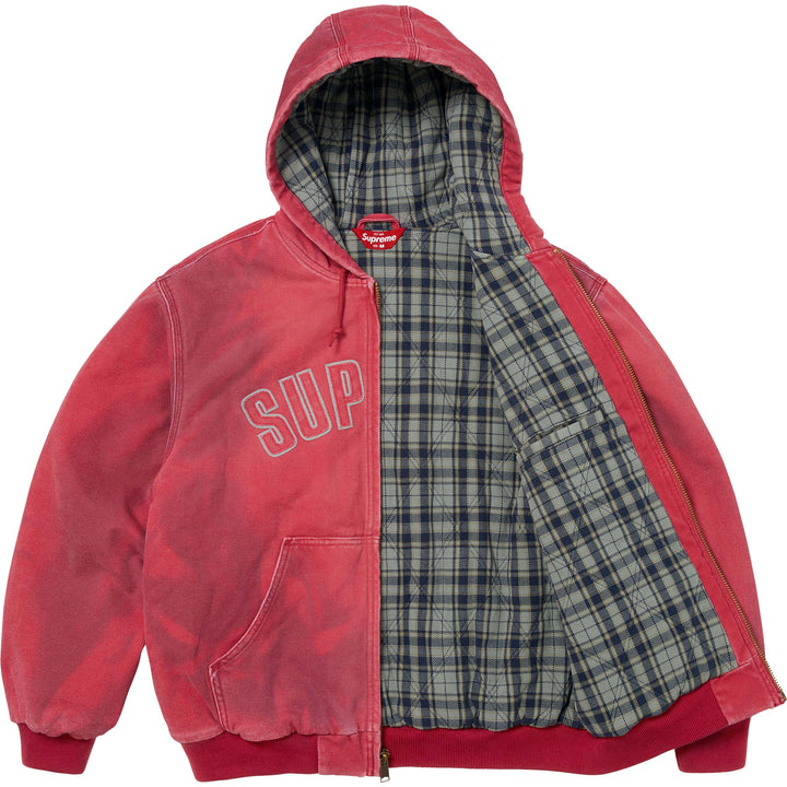Reflective Arc Hooded Work Jacket