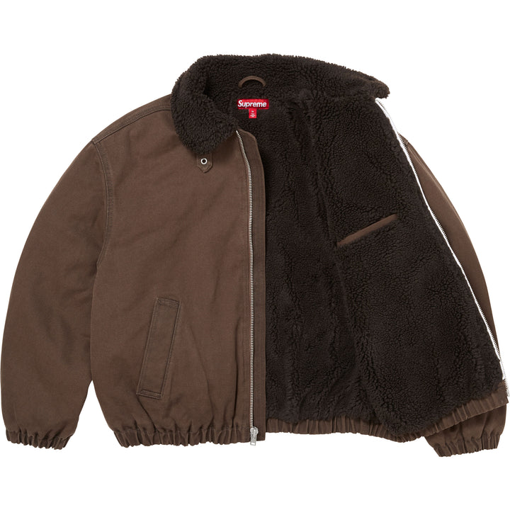 Faux Shearling Lined Bomber Jacket - Shop - Supreme