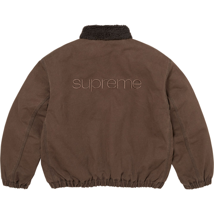 Faux Shearling Lined Bomber Jacket - Shop - Supreme