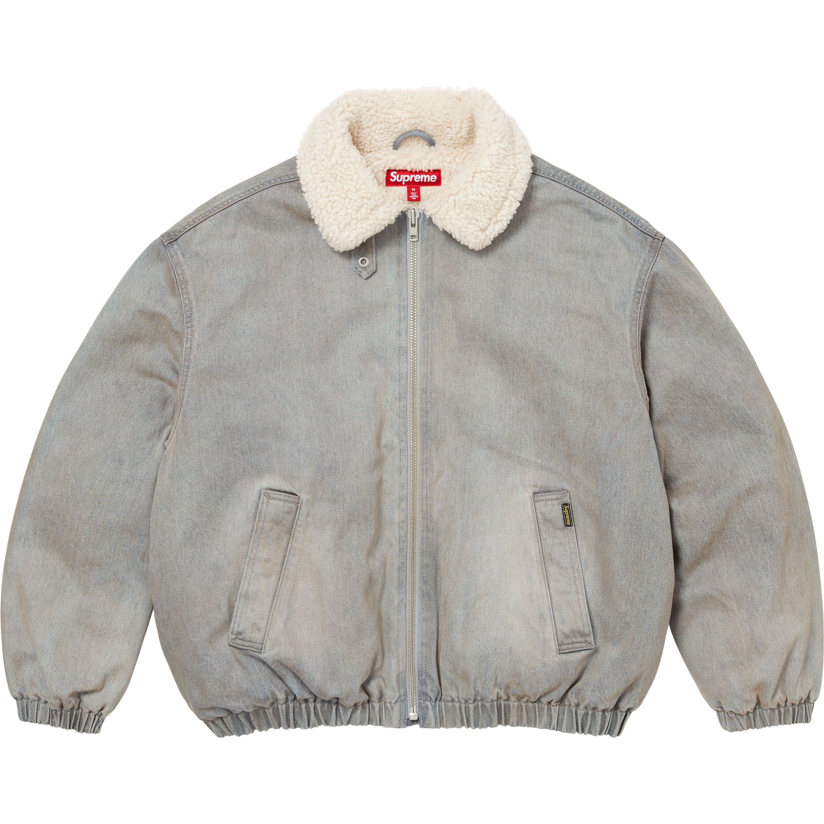 Faux Shearling Lined Bomber Jacket - Shop - Supreme