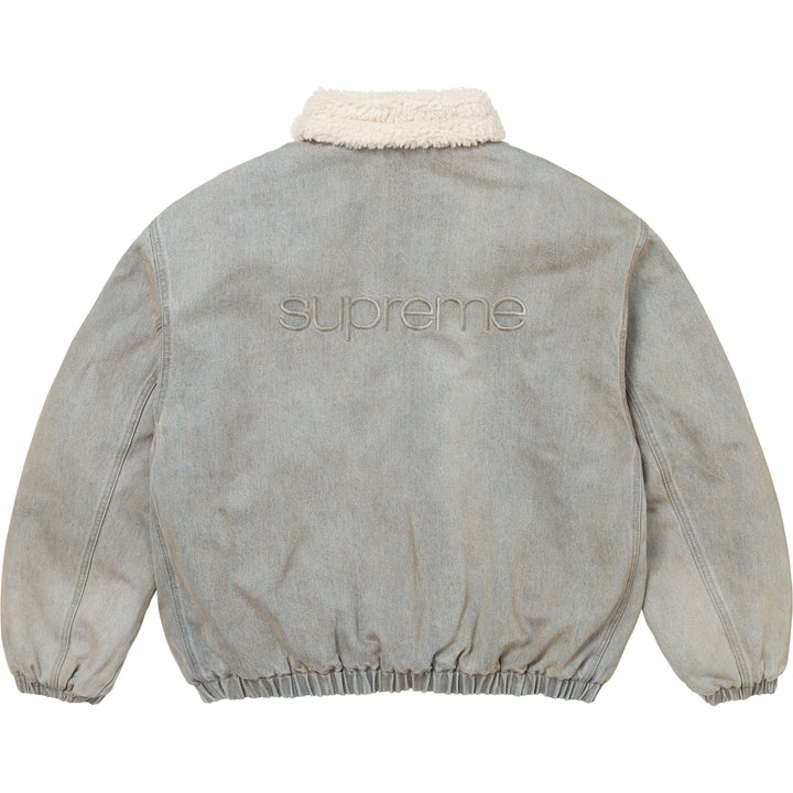 Faux Shearling Lined Bomber Jacket - Shop - Supreme