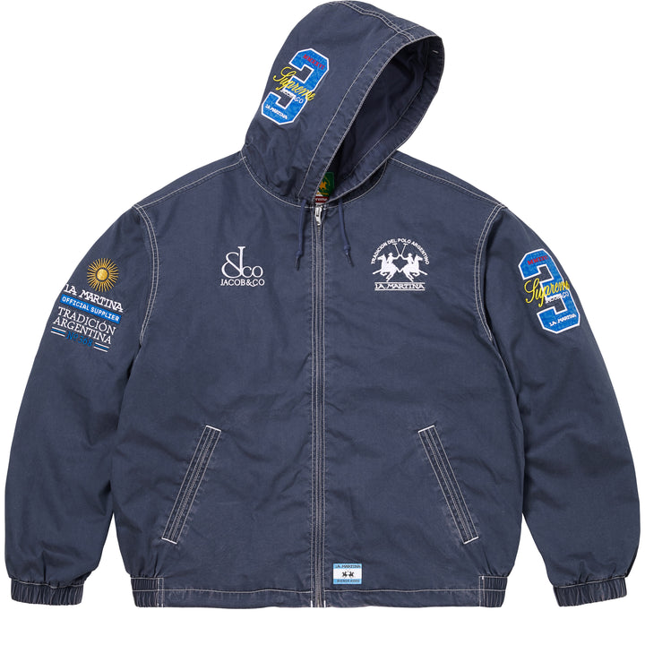 Supreme Mack Jacket L ネイビー Supreme®/La Martina/Jacob & Co Lightweight Hooded Jacket - Shop