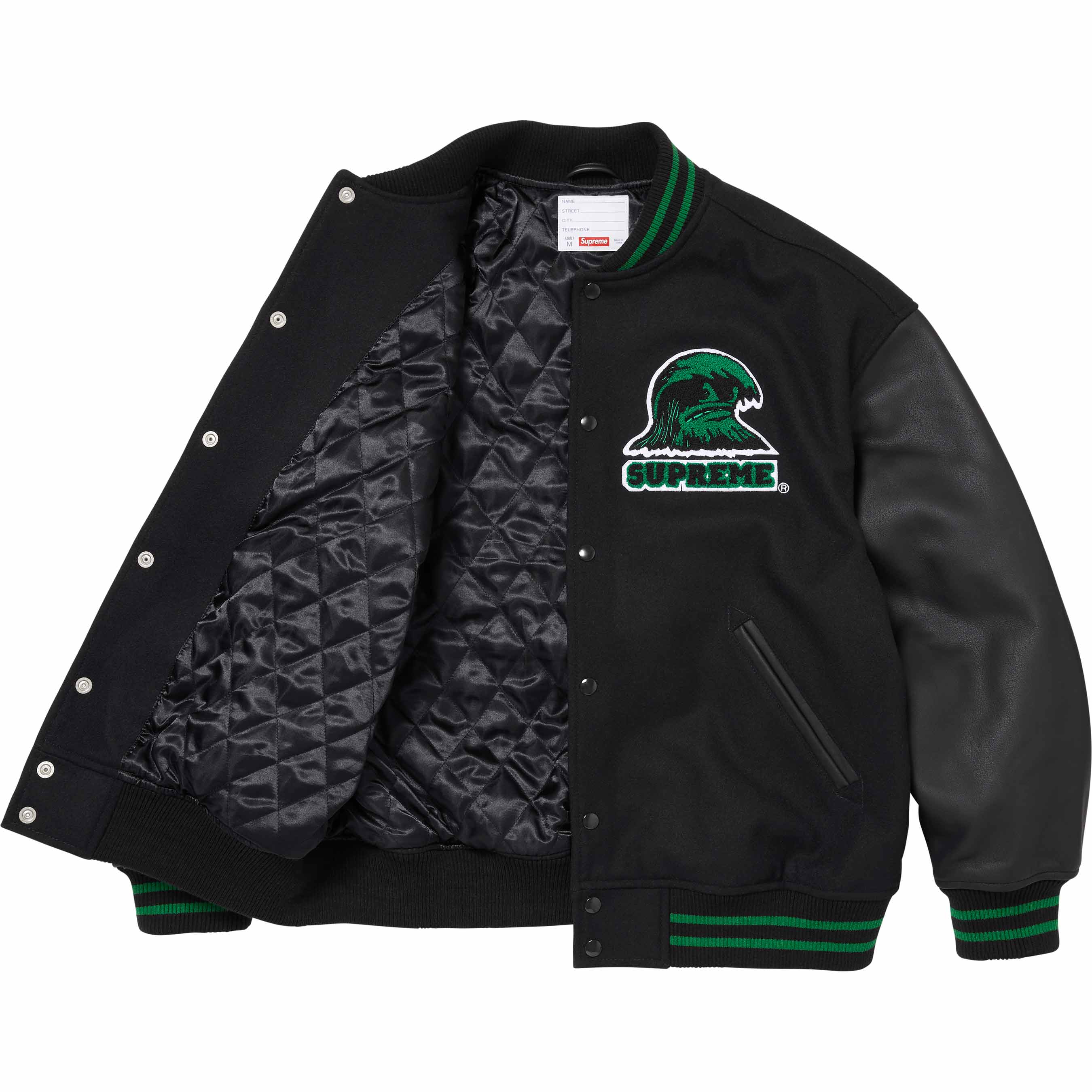 Supreme Wave Varsity Jacket - ジャケット・アウター