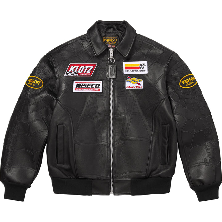 Supreme®/Vanson Leathers® Spider-Man Jacket - Shop - Supreme
