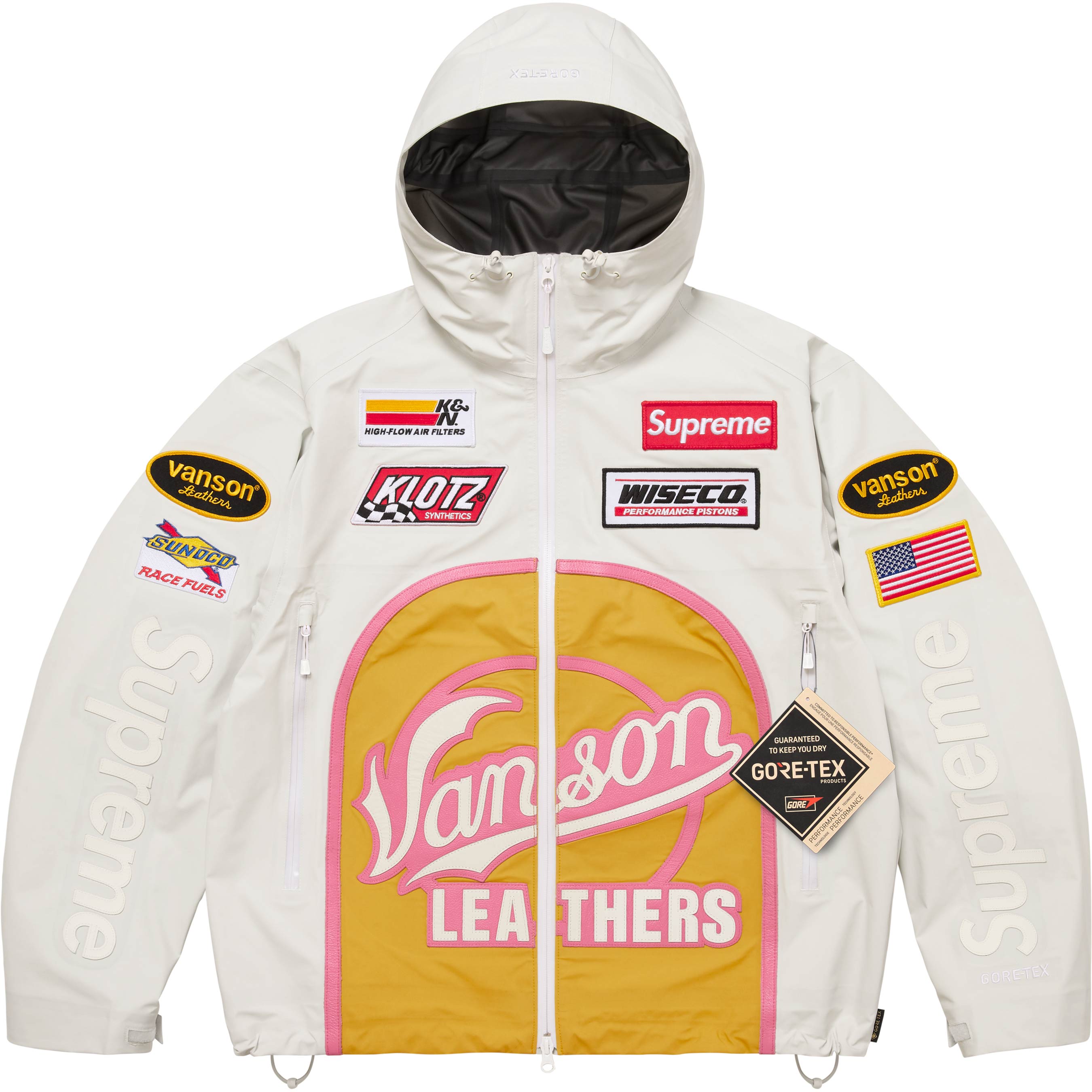 Supreme®/Vanson Leathers®/GORE-TEX Shell Jacket - Shop - Supreme