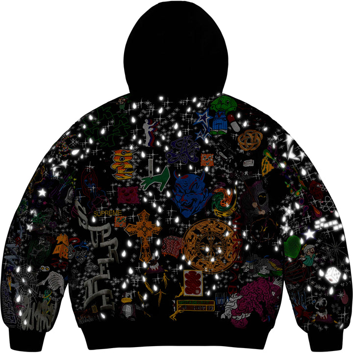 AOI Embroidered Hooded Work Jacket - Shop - Supreme