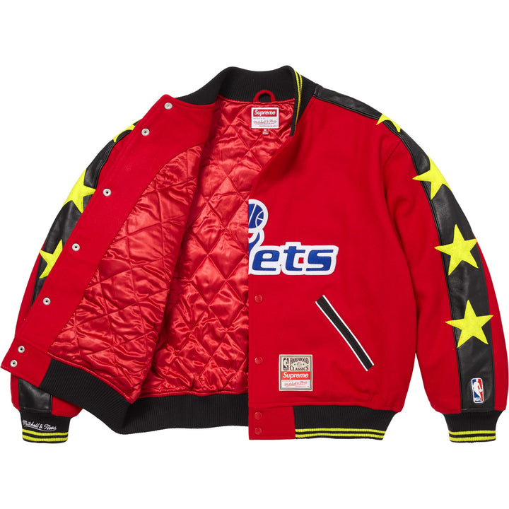 H*M様 新品　Supreme × Mitchell & Ness　ジャケット Supreme®/Mitchell & Ness® Teams Varsity Jacket - Shop - Supreme