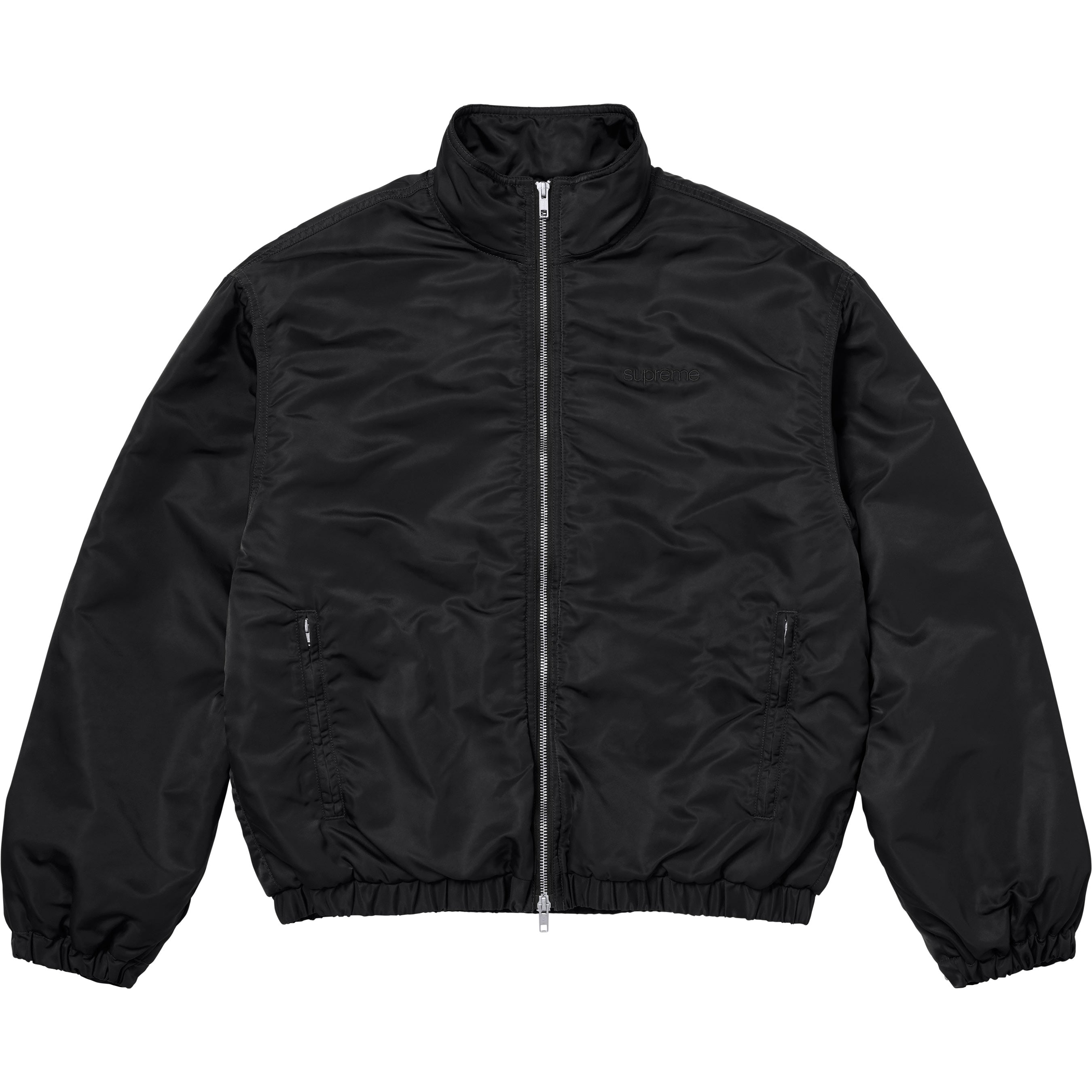 ［即日発送］supureme nylon jacket Stand Collar Lined Nylon Jacket - Shop - Supreme