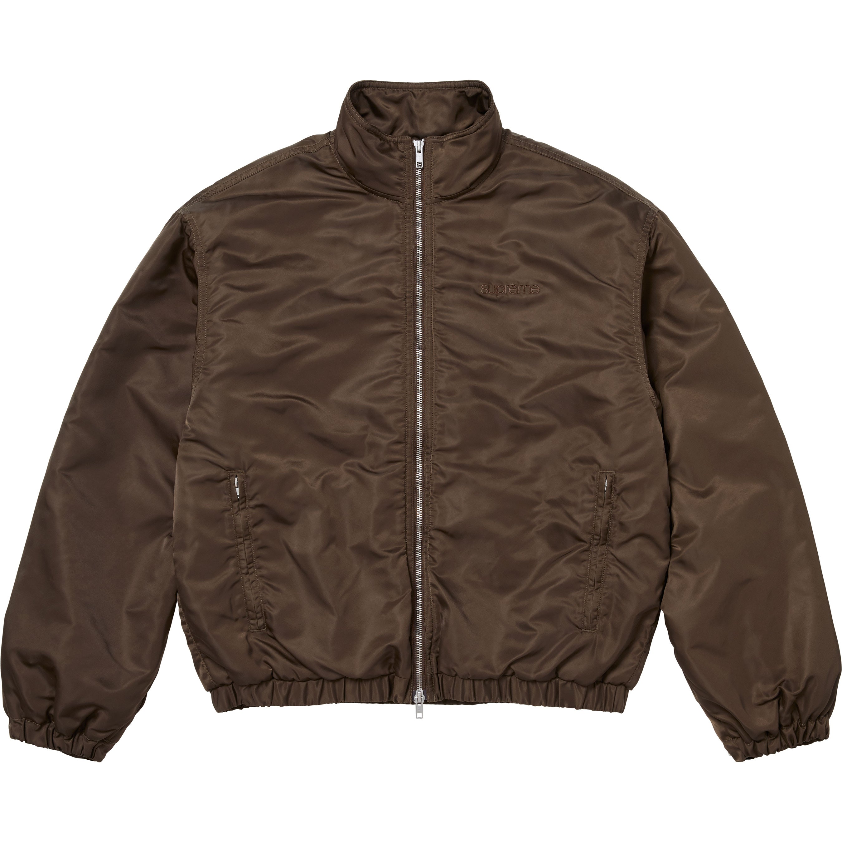 Stand Collar Lined Nylon Jacket - Shop - Supreme