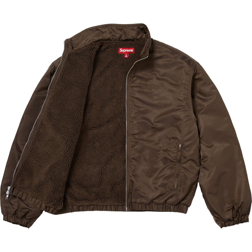 Stand Collar Lined Nylon Jacket - Shop - Supreme