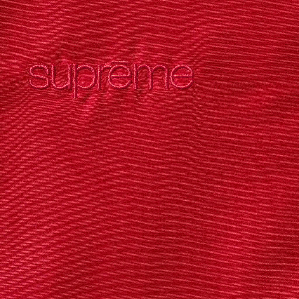 Stand Collar Lined Nylon Jacket