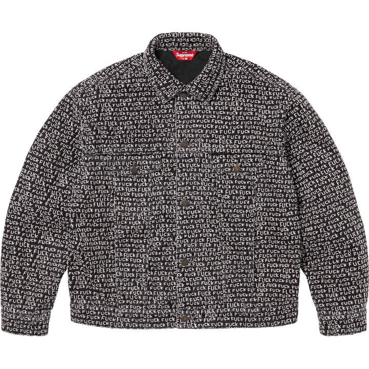 Fuck Stitch Denim Trucker Jacket - Shop - Supreme