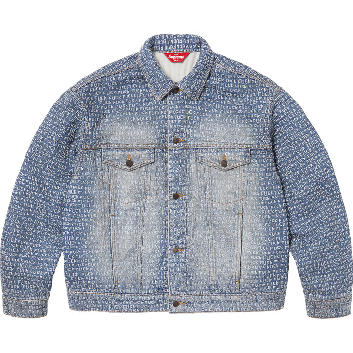 【海外配送可】【送料無料】 Fuck Stitch Denim Trucker Jacket - Shop - Supreme ジャケット・アウター