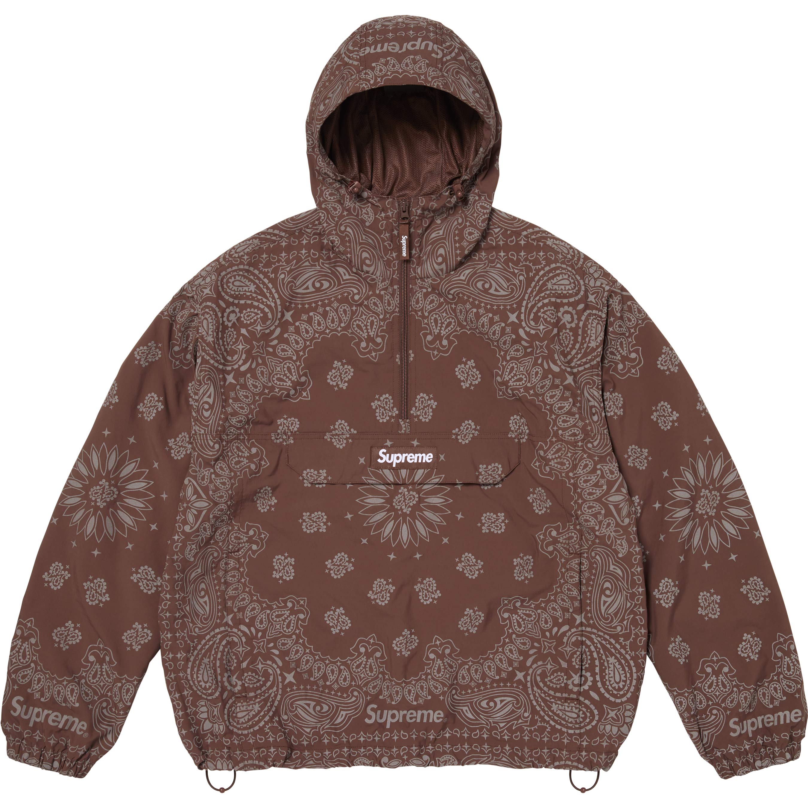 Reflective Bandana Anorak - Shop - Supreme