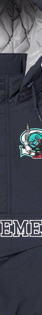 Supreme/SALEM Half Zip Stadium Jacket