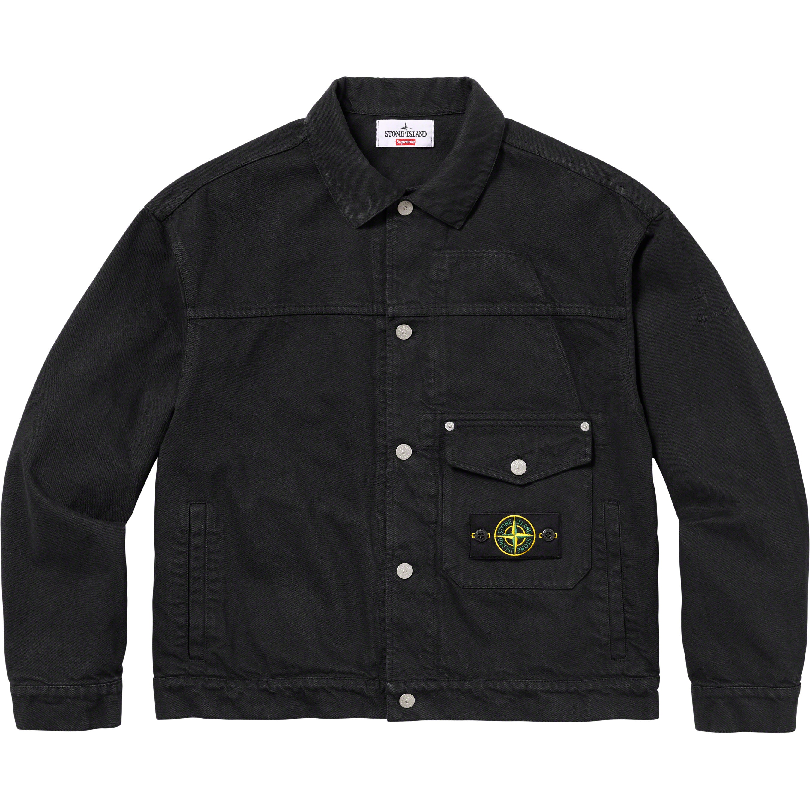 Supreme®/Stone Island® Denim Trucker Jacket