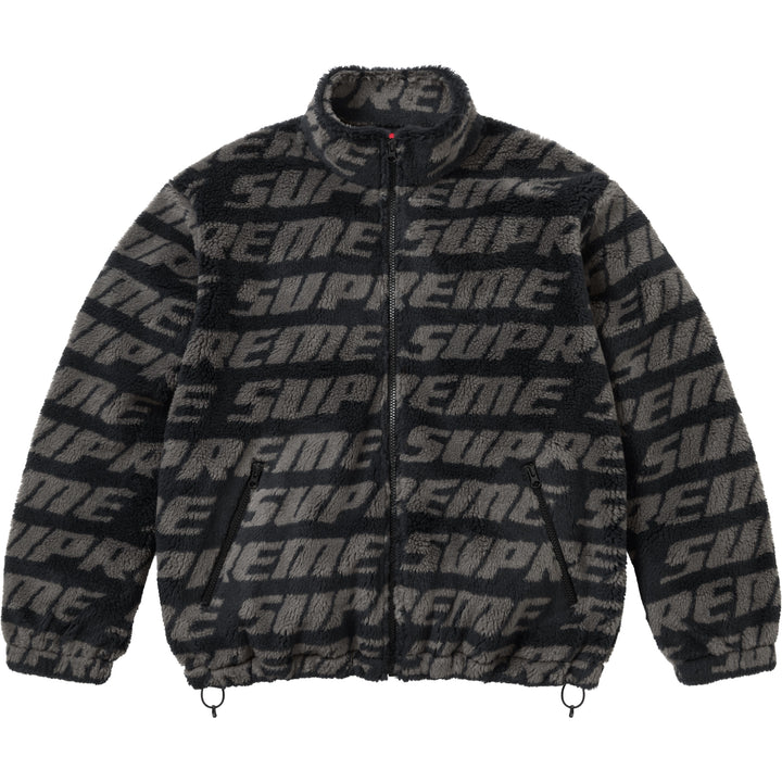 Repeat Jacquard Fleece Jacket - Shop - Supreme
