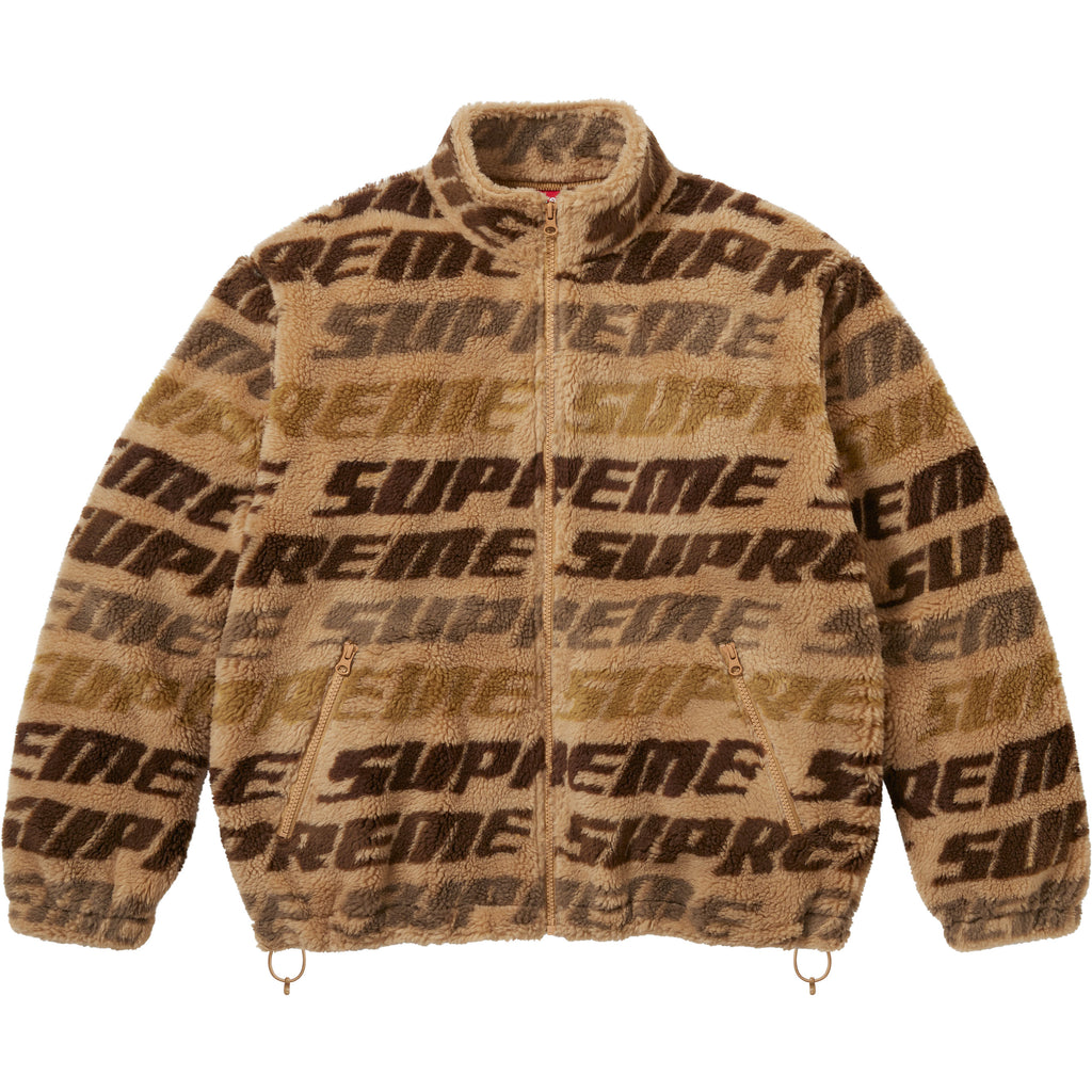 Repeat Jacquard Fleece Jacket