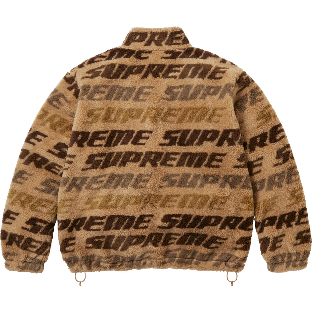 Repeat Jacquard Fleece Jacket