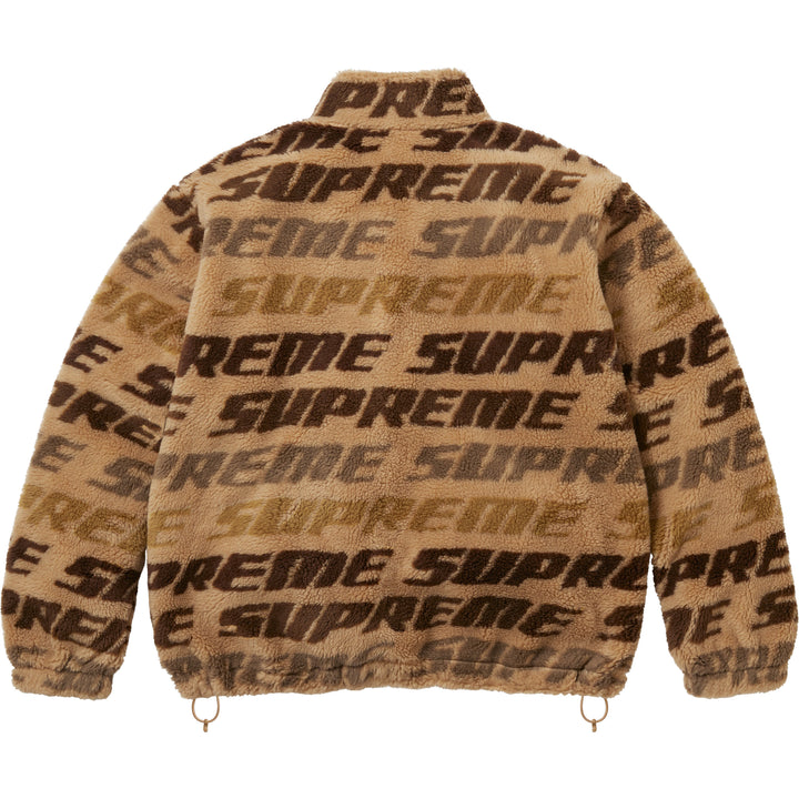 Repeat Jacquard Fleece Jacket - Shop - Supreme