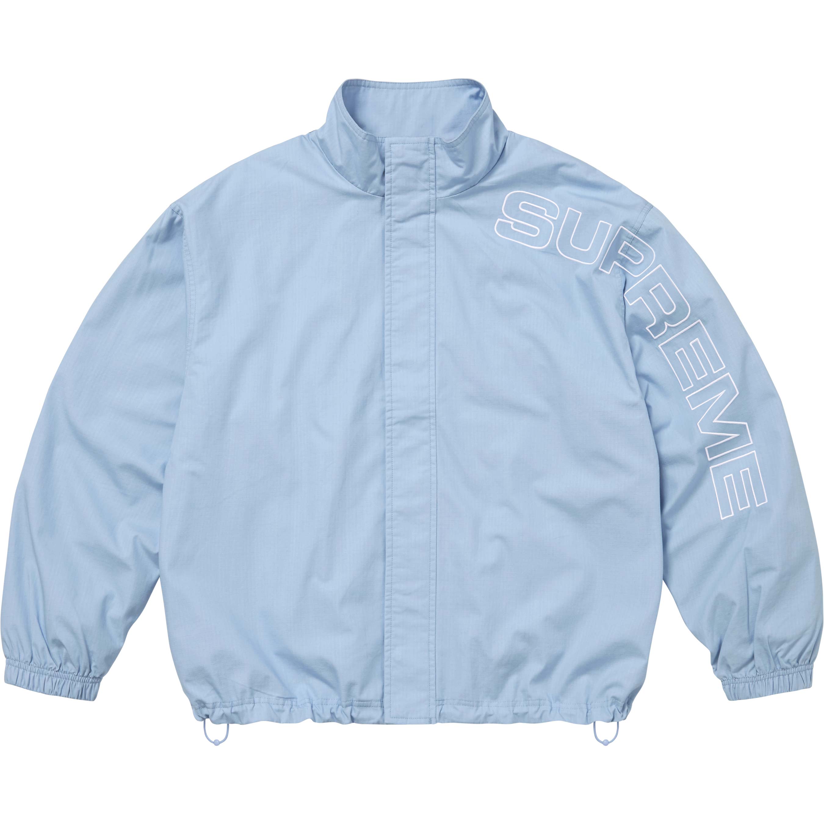 Spellout Embroidered Ripstop Track Jacket - Shop - Supreme