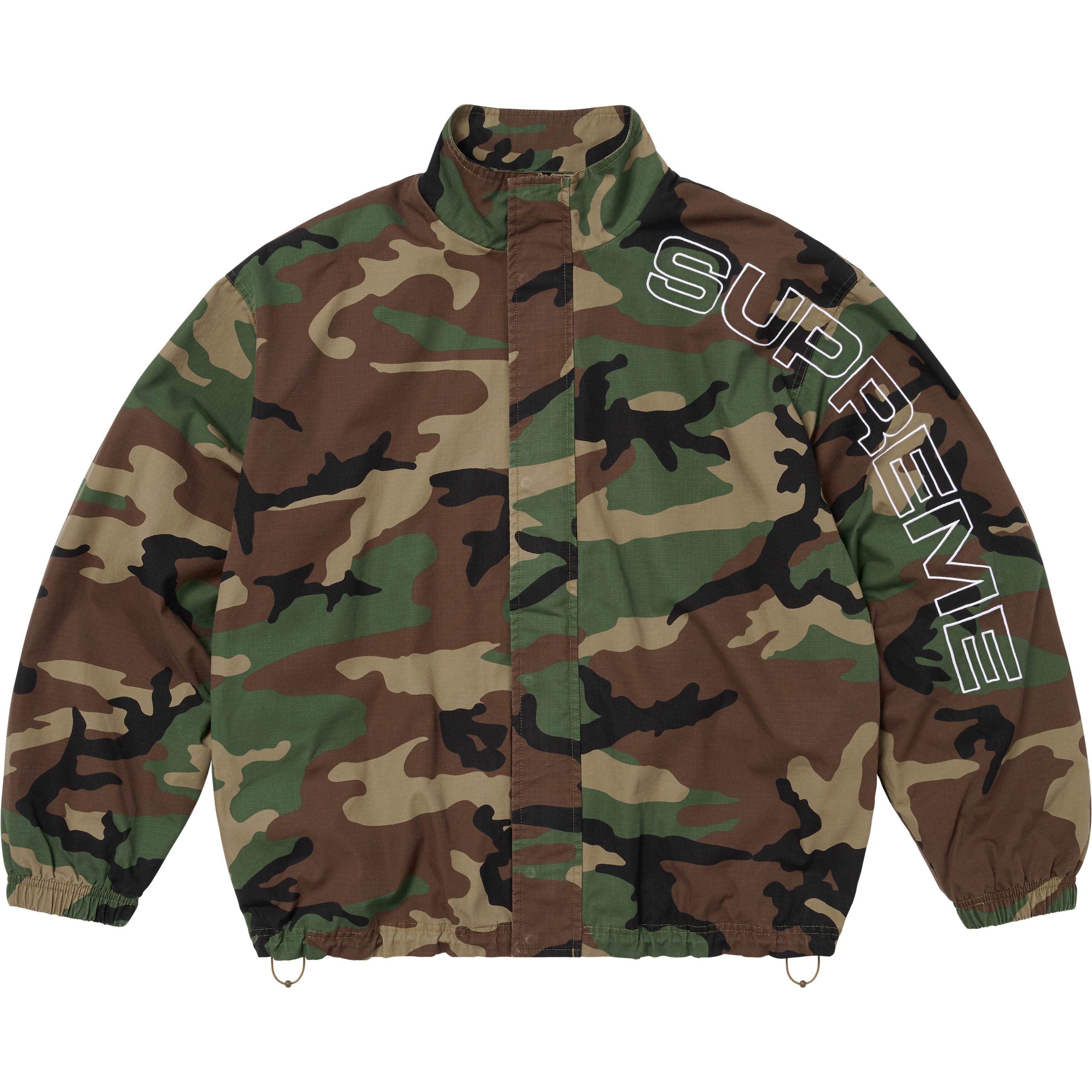 Spellout Embroidered Ripstop Track Jacket - Shop - Supreme