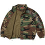 Spellout Embroidered Ripstop Track Jacket