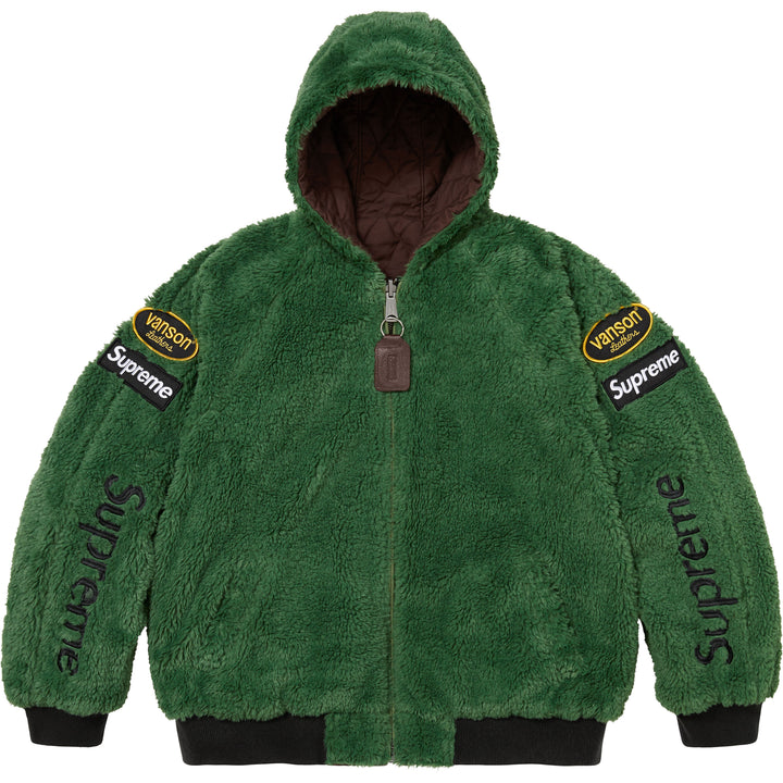 Supreme®/Vanson Leathers® Reversible Quilted Hooded Jacket - Shop