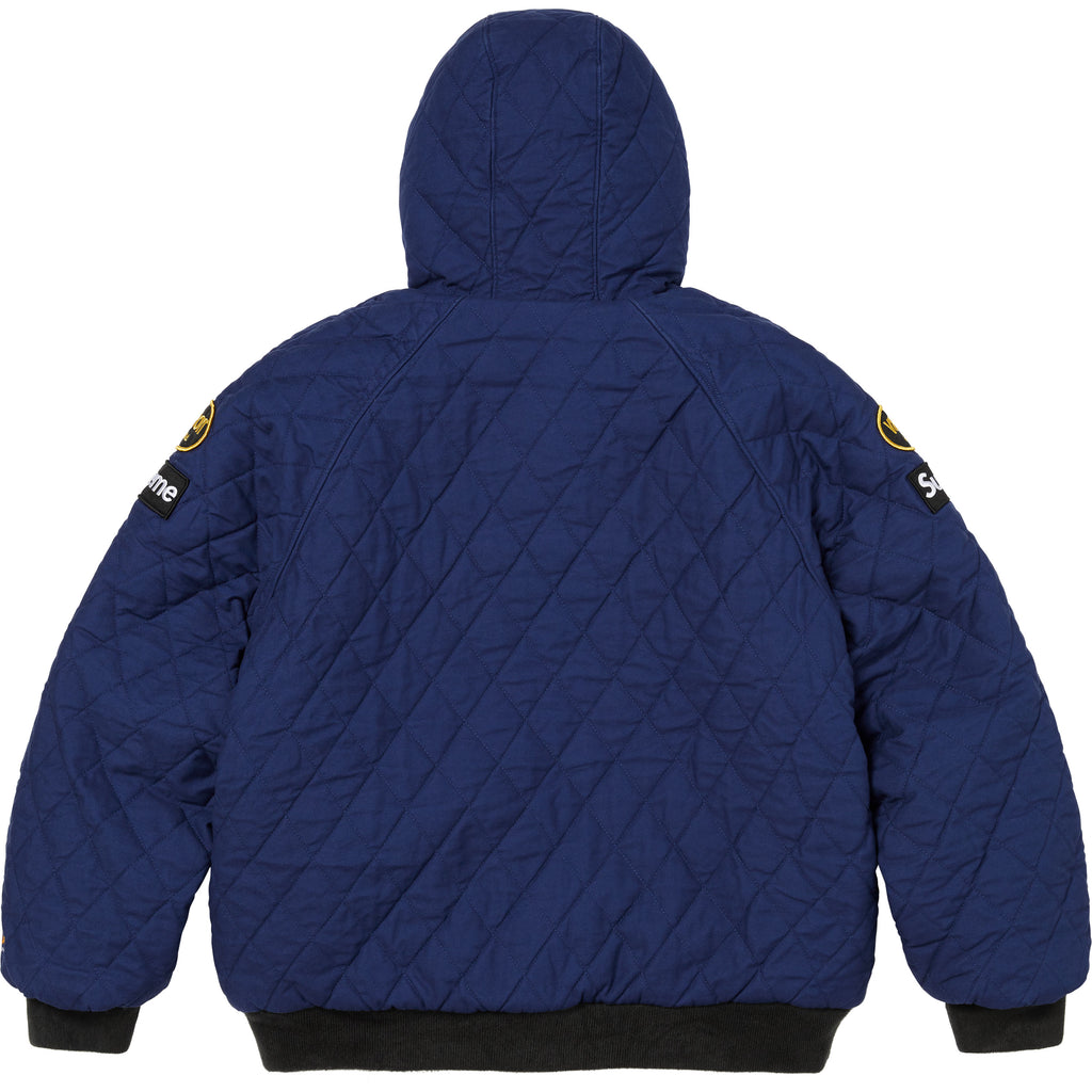 Supreme®/Vanson Leathers® Reversible Quilted Hooded Jacket