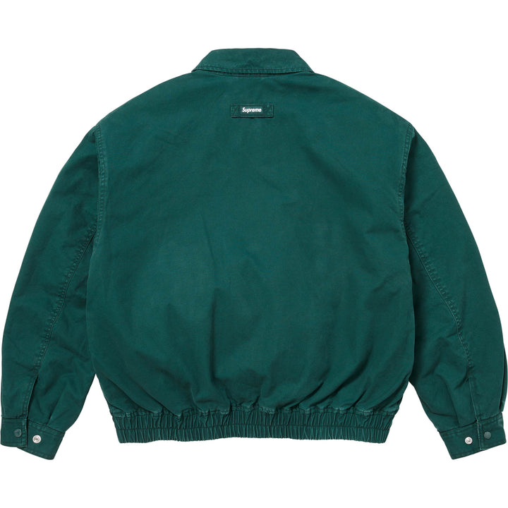 supreme utility jacket Mサイズ Supreme Leather Collar Utility Jacket (FW23) - $238