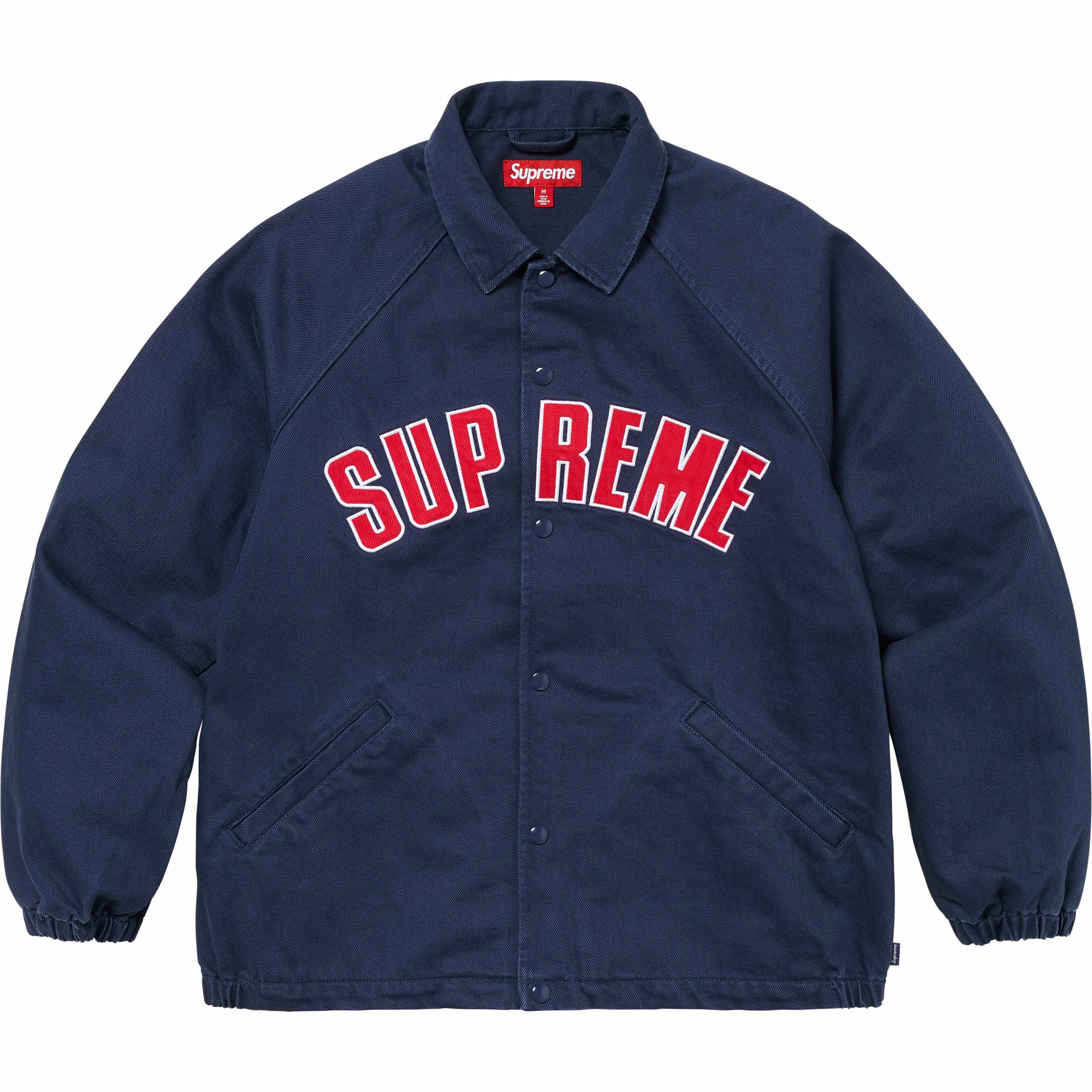 Supreme Snap Front Twill Jacket arc logoコレクション整理のため出品です