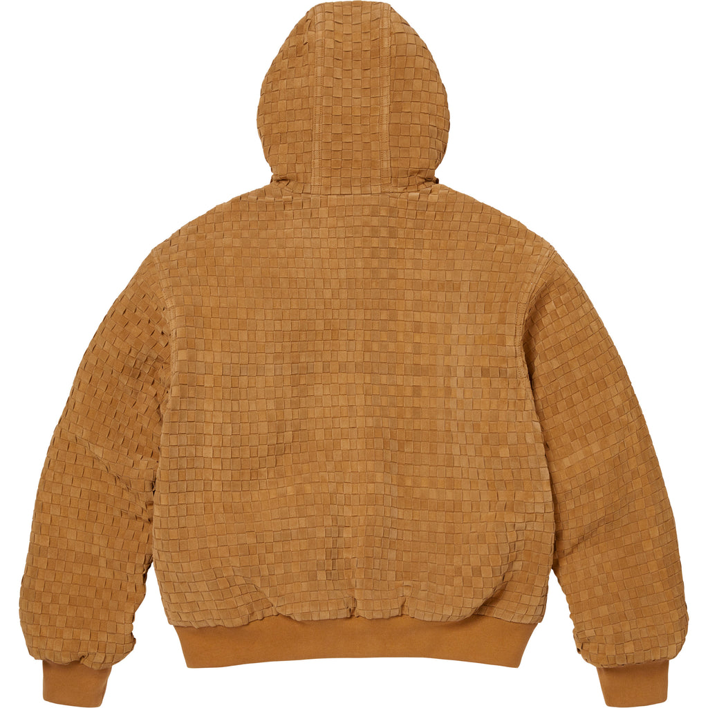 Woven Suede Hooded Work Jacket - Shop - Supreme