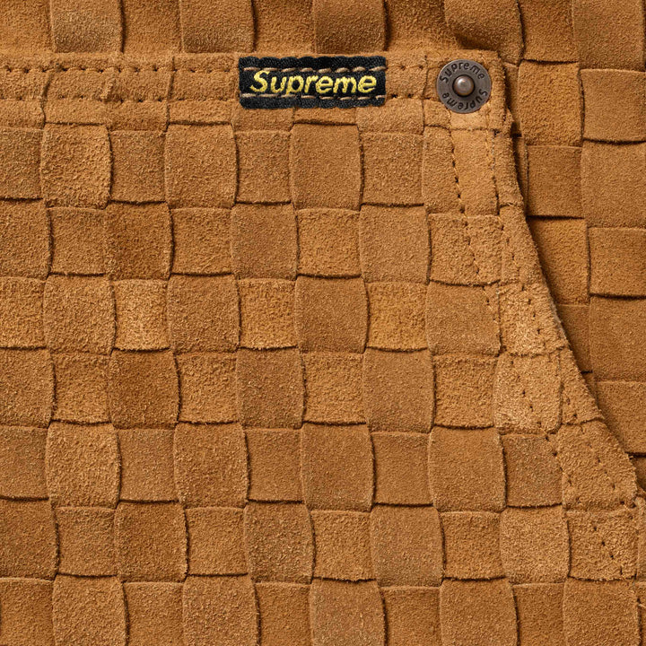 Woven Suede Hooded Work Jacket - Shop - Supreme