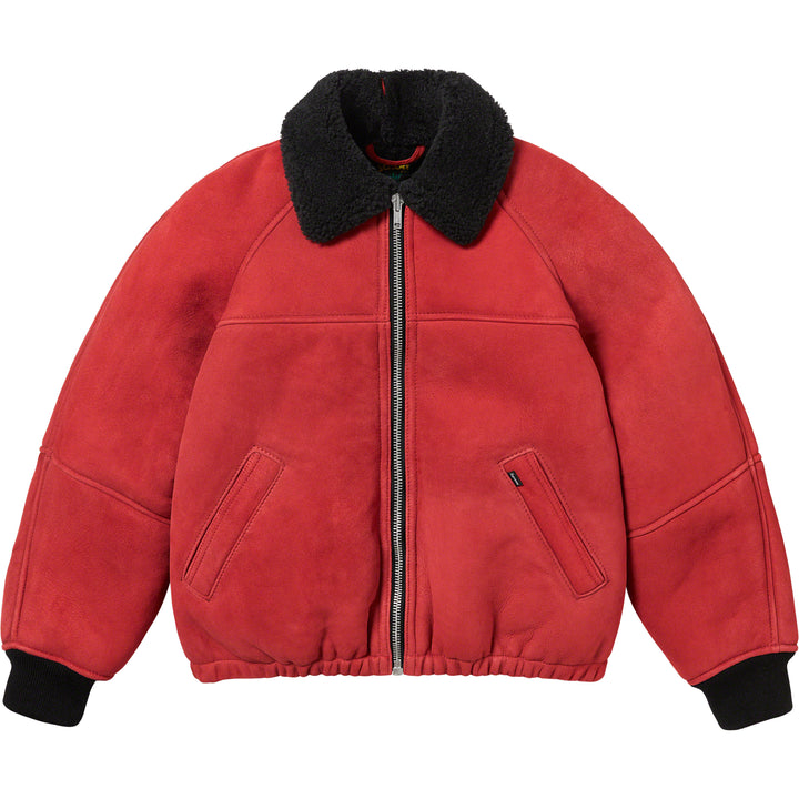 Supreme®/Schott® Shearling Bomber Jacket - Shop - Supreme